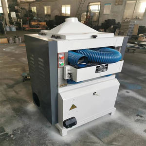 Cepilladora de Madera de Doble Cara de Alta Velocidad, Cepilladora de Alta Resistencia Winmonday 5 kW 15m/min con Mesa Deslizante - Product Image 1