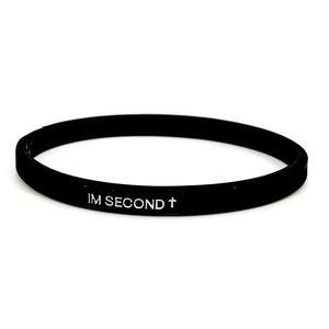 Braccialetto in Gomma Multicolore con Scritta 'God Is First', Marca Sportiva di Moda, Braccialetto in Silicone Colorato da 5mm - Product Image 6