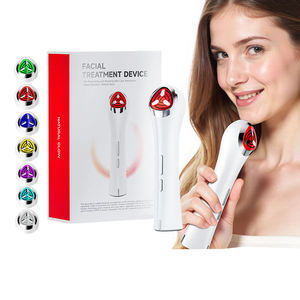 7 色 LED 光療法装置医療多機能 EMS フェイシャルマッサージャー肌の若返りリフティングツール吸収ブースト - Product Image 5