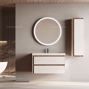 Presa di fabbrica piccolo lavello singolo mobili galleggianti vanità per il bagno - Product Image 3