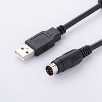 Compatible avec la programmation PLC Delta, données EC3 ES2 EH, communication DVP, téléchargement USB 3m ACAB230