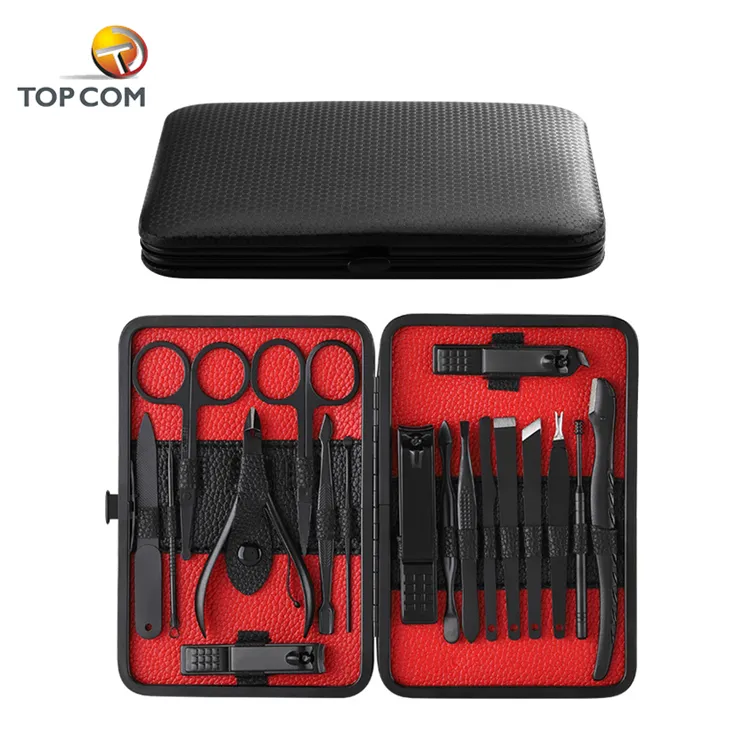 Beauty Salon Nhà Cung Cấp Mens Công Cụ Làm Móng Tay Du Lịch Set Kit