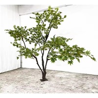 Grand arbre artificiel d'érable en fibre de verre, fait main, haute simulation, pour intérieur et extérieur, Noël, Pâques, vente en gros