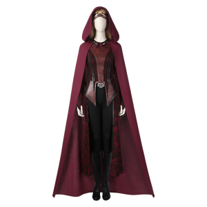 Trajes de Cosplay Personalizables de <span class=keywords><strong>la</strong></span> Bruja Escarlata de Marvel, Conjunto Completo, para Actuaciones en Escenario, Colección Personal para Mujeres Adultas - Product Image 1