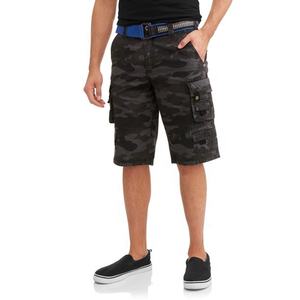 Short cargo en coton de haute qualité pour hommes 100% Short de sport et d'été écologique avec logo sur le devant - Product Image 3