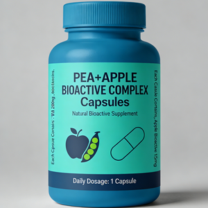Suplementos Herbales de Marca Privada OEM/ODM con Extracto de Brotes de Guisante y Extracto de Manzana en Cápsulas para el Crecimiento del Cabello en Adultos y Contra la Caída del Cabello - Product Image 1
