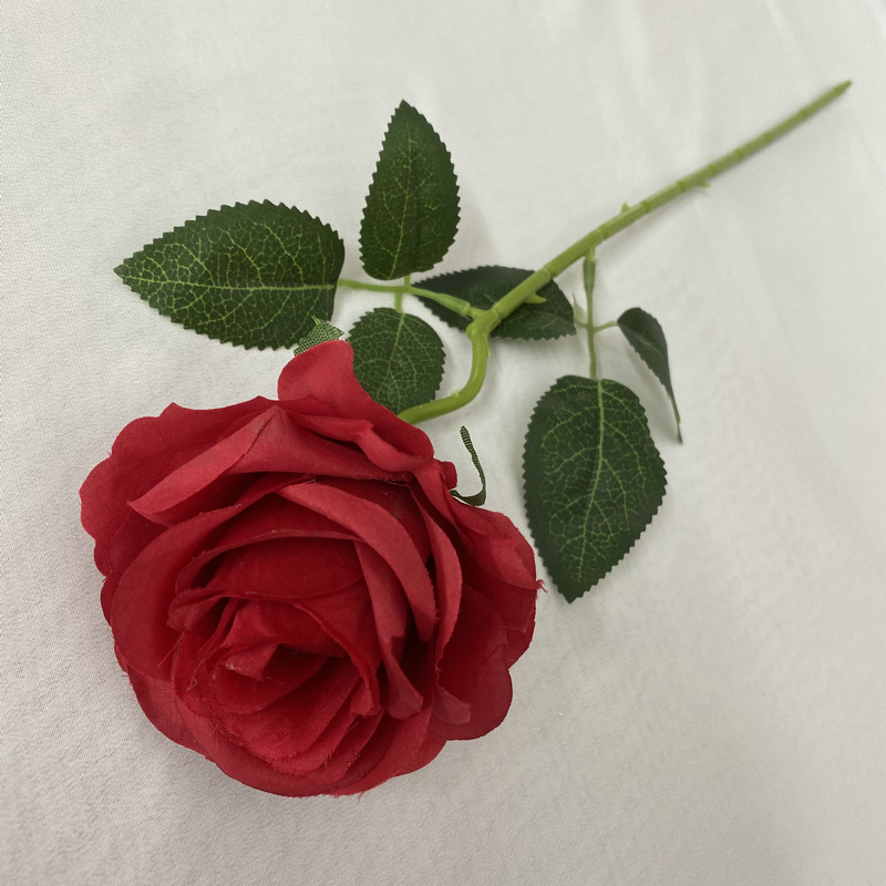 Rose brossée simple