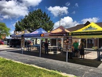 Maxcanopy Outdoor Events Auvent Pliant Gazebo3x3m 10x10ft 40mm Hexagonal Aluminium Frame Tente Avec Sac De Transport
