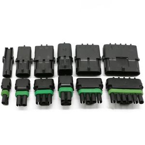 Seri Harness kabel tersegel, 1/<span class=keywords><strong>2</strong></span>/3/4/5/6 Pin konektor kawat otomotif elektrik tahan air <span class=keywords><strong>2</strong></span>.5 - Product Image 4
