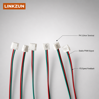 Câble de signal PWM FG pour ventilateur, pas de 1,25 mm, faisceau de câbles 2-15 broches pour ventilateur de refroidissement de serveur informatique