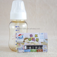 Termómetro de diseño personalizado, tira de pegatinas, botella de leche para bebé