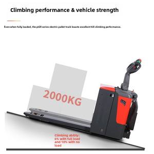 מלגזה חשמלית PT20 NOBLELIFT, משאבה הידראולית, <span class=keywords><strong>2</strong></span> טון, רוחב מזלגות 125 מ\\\"מ, סוללת עופרת-חומצה 48V/180Ah, לשימוש פנימי - Product Image 4