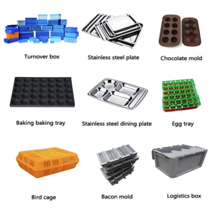 嘉信工业自动箱篮清洗机PLC控制泵用于鸡肉加工可定制容量 - Product Image 3