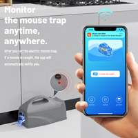 Nouveau Piège à Souris Électronique Intelligent Tuya Smartlife 2,4 GHz WiFi Haute Tension 2026, Portée 45m, Écologique, Sans Produits Chimiques, Tue-Rats, Batterie 4A