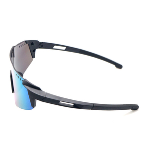 Lunettes de soleil sportives personnalisées tendance 2025 pour hommes et femmes, lunettes de sécurité PC économiques à verre monobloc pour activités sportives en extérieur - Product Image 5