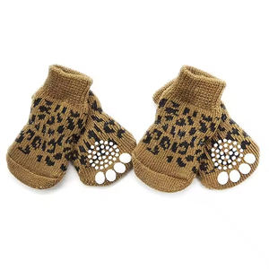 PS Series Breathable Latex Dog Paw <b>Socks</b> Non-Slip Anti-Slip Protection for Outdoor <b>Walking</b> Pet Apparel - Product Image 4