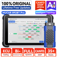 Escáner de Diagnóstico OBD2 Bidireccional MUCAR 892BT PRO con Asistencia de IA, Actualizaciones Gratuitas de por Vida, Codificación de ECU, Mapeo de Topología J2534