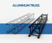 Estructura de Iluminación para Escenario de Aleación de Aluminio, Dimensiones 290x290mm, Capacidad de Carga 1000kg, Ligera, Instalación Rápida, Marco Rectangular