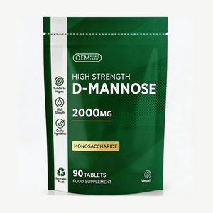 Suplemento de D-mannosa OEM, cápsulas, tabletas y polvo de D-mannosa y arándano para la salud del tracto urinario en mujeres y hombres - Product Image 1