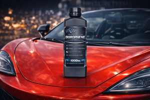 GRAPHONEX BOROPHENE Nano Coating Gray Transparent 12 Hardness for New Old Cars-1000ml 10-Year Protection Spotless Shiny Finish - Product Image 3