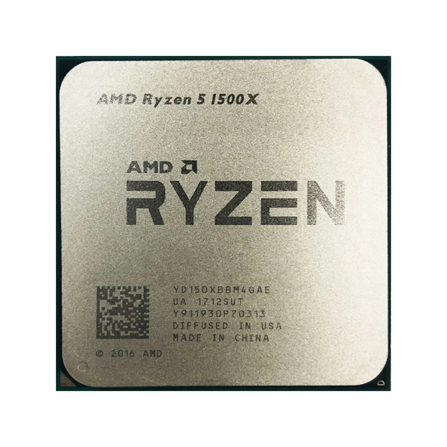For AMD Ryzen 5 1500X R5 1500X 3.5 GHz Quad-Core Eight-Core CPU Processor L3=16M 65W YD150XBBM4GAE Socket AM4