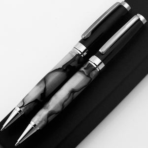 Bolígrafos de Metal Acrílico de Alta Calidad para Hoteles de Lujo con Logotipo Personalizado - Product Image 2