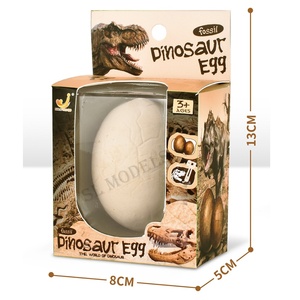 Modelos SL, Juguete Educativo de Plástico al por Mayor, Juego de 12 Huevos de Dinosaurio Fósiles Miniatura Diferentes, Kit de Excavación - Product Image 5