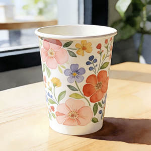 Vasos de Papel Desechables para Café con Logotipo Personalizado, Resistentes al Calor, Reciclables, para Llevar - Product Image 2
