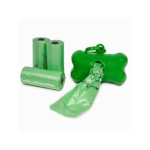 ถุงเก็บอุจจาระสุนัขแบบหนาพิเศษ HDPE สีเหลืองดำ พร้อมที่จ่ายถุง - Product Image 3