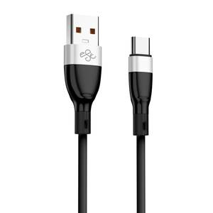 Câble de données USB-A vers Type-C en silicone flexible, 1 m, 2,4 A, charge rapide, cordon en cuivre, câble de <span class=keywords><strong>chargeur</strong></span> de téléphone portable pour <span class=keywords><strong>Samsung</strong></span> Xiaomi - Product Image 3