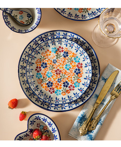 Ensemble de vaisselle et de plats de style bohème polonais, plaque de cuisson domestique, service de vaisselle assorti, assiettes et plats ODM - Product Image 5