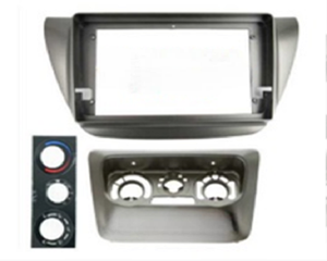 XTRONS universel Android voiture stéréo Fascia tableau de bord pour Mitsubishi Lancer IX 2006 9 pouces gris argent - Product Image 1