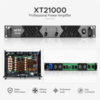Amplificateur de puissance numérique 2x1000W, double canal, amplificateur audio professionnel pour DJ, enceintes PA, caissons de basses et système de sonorisation en direct