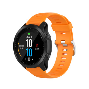 Bracelet en silicone sport pour Garmin <span class=keywords><strong>Forerunner</strong></span> 965 955 Solar <span class=keywords><strong>945</strong></span> <span class=keywords><strong>935</strong></span> 745, bracelet de montre 22 mm, bracelet de remplacement - Product Image 2
