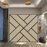 Panneau mural en feutre PET moderne pour l'absorption acoustique - Panneau acoustique en polyester pour appartement