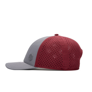 Casquette de golf imperméable TCAP China Custom pour homme, 6 panneaux, perforations découpées au laser - Product Image 3
