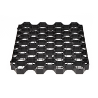 Grille de gazon HDPE pour toit, jardin, parking, vert, compressif et porteur