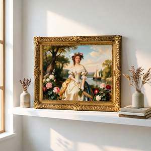 <span class=keywords><strong>Cornice</strong></span> Vintage Barocca <span class=keywords><strong>Dorata</strong></span> in Resina, <span class=keywords><strong>Cornice</strong></span> Antica Intagliata e <span class=keywords><strong>Dorata</strong></span> per Ritratti di Signore Europee e Dipinti a Olio - Product Image 2