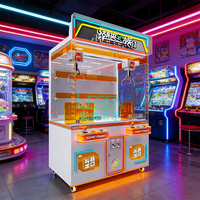 Machine à griffes commerciale personnalisée OEM/ODM pour 2 joueurs, à monnayeur, en métal, acrylique et plastique, 110V/220V