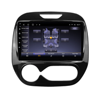 Krando 10 "autoradio Android pour Renault Captur 2016 - 2020 voiture multimédia intégré sans fil Carplay 4G réseau QLED affichage