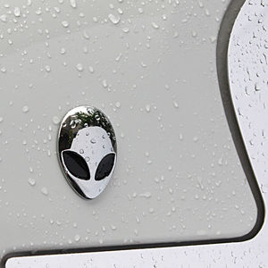 Emblema Metálico 3D de Alienware con Forma de Cabeza de Extraterrestre y OVNI para Motocicleta, Calcomanía para Automóvil, Venta Caliente en <span class=keywords><strong>Amazon</strong></span> y Ebay - Product Image 6