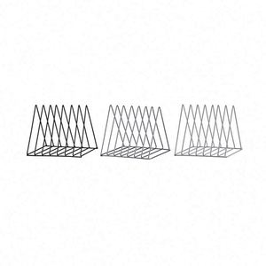 <b>Metal</b> Desktop Bookshelf Office Book Holder Decoration Storage Home Decoration Creative Simple Magazine Rack - Product Image 2