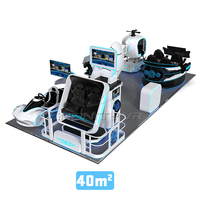 Système de divertissement VR tout-en-un, station de jeu multijoueur, cinéma 9D, salle d'évasion VR pour parc d'attractions FEC
