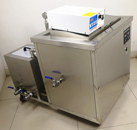 Nettoyeur à ultrasons électrique industriel haute capacité CANDOSONIC 45L, réservoir filtrant pour le nettoyage des circuits imprimés, des disques vinyles, des pièces automobiles