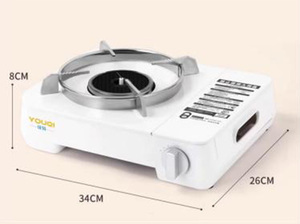 Estufa de butano portátil para acampar al aire libre, cocina de gas para pícnic y hogar - Product Image 2