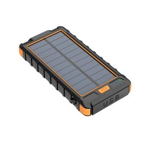 Banco de Energía Portátil Solar a Prueba de Agua para Exteriores 2021, 10000 mAh, Polímero, Doble USB, con 2 Linternas Potentes y Brújula - Product Image 4