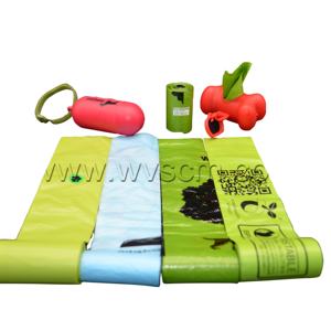 2025 뜨거운 판매 뼈 모양의 애완 동물 개 똥 쓰레기 가방 홀더 야외 개 분해 똥 가방 디스펜서 - Product Image 2