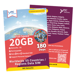 Tarjeta SIM de Viaje 4G 5G para 55 Países del Mundo, Reventa de Tarjetas SIM, Empaque Personalizado, Roaming, Datos Ilimitados, Tarjetas SIM Físicas - Product Image 2
