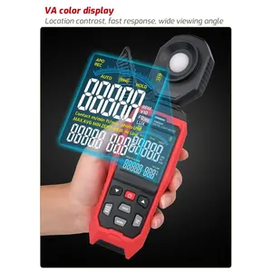 TA632A dijital LCD işık ölçer el Lux metre <span class=keywords><strong>Luminometer</strong></span> luminometre Luxmeter 0-200000 Lux fotometre - Product Image 4