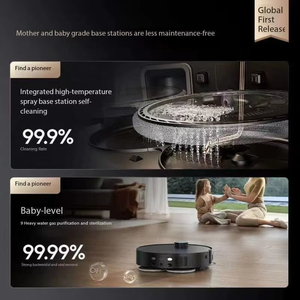 Robot Aspirador Automático Super Slim Body X50pro, Robot de Limpieza con Función de Fregado y Aspirado con Agua para el Hogar - Product Image 2